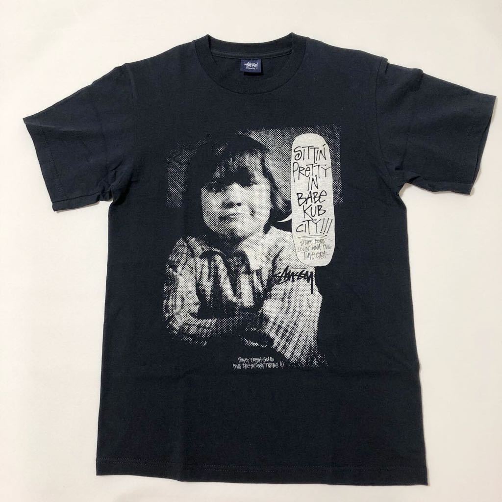 Stussy Babe Kub City Collaboration T -For (Stussy Rare Old Chapto Anniversary Memory Limited Pattern Photo Rare Tee Medicomtoy)