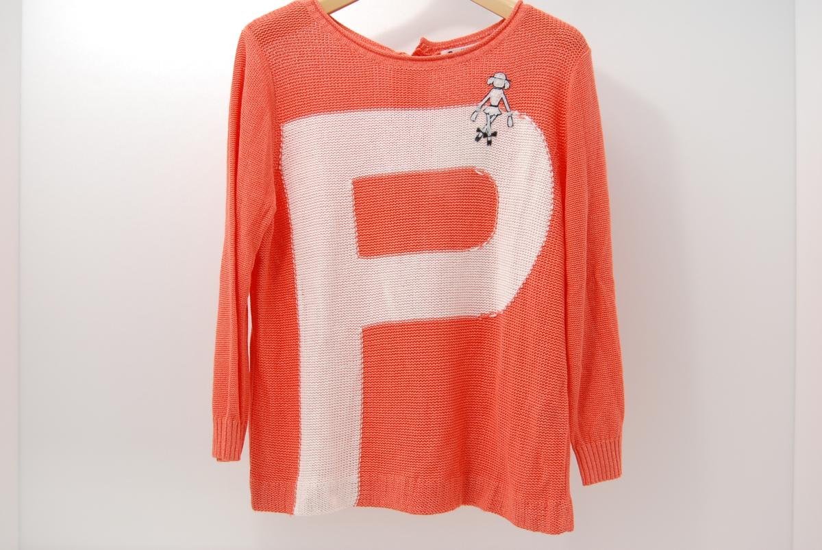 充実の品 coco★新品★ピッコーネ★長袖クルーネックプルオーバー★ニット★オレンジ★40(L)※レターパックプラス発送可★48674 その他 充実の品 coco★新品★ピッコーネ★長袖クルーネックプルオーバー★ニット★オレンジ★40(L)※レターパックプラス発送可★48674 その他