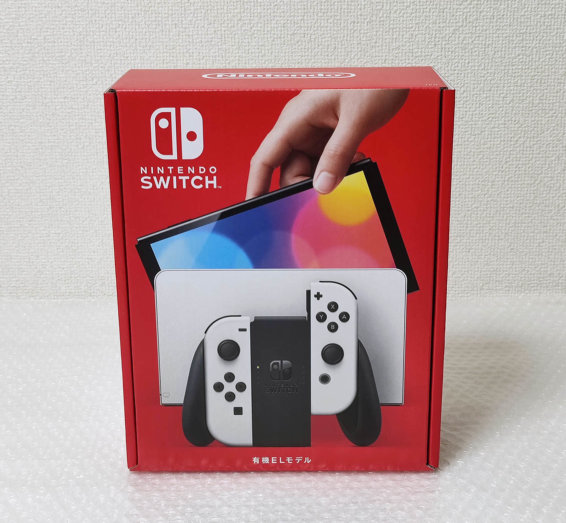 □新品 任天堂 Nintendo Switch 有機ELTモデル 本体セット 白 ホワイト