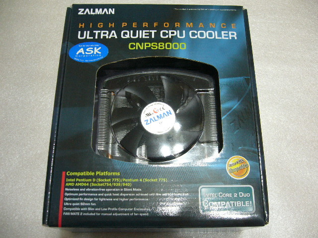 ZALMAN CNPS8000 fan controller low height type 62.5mm The Le Mans ASK corporation 