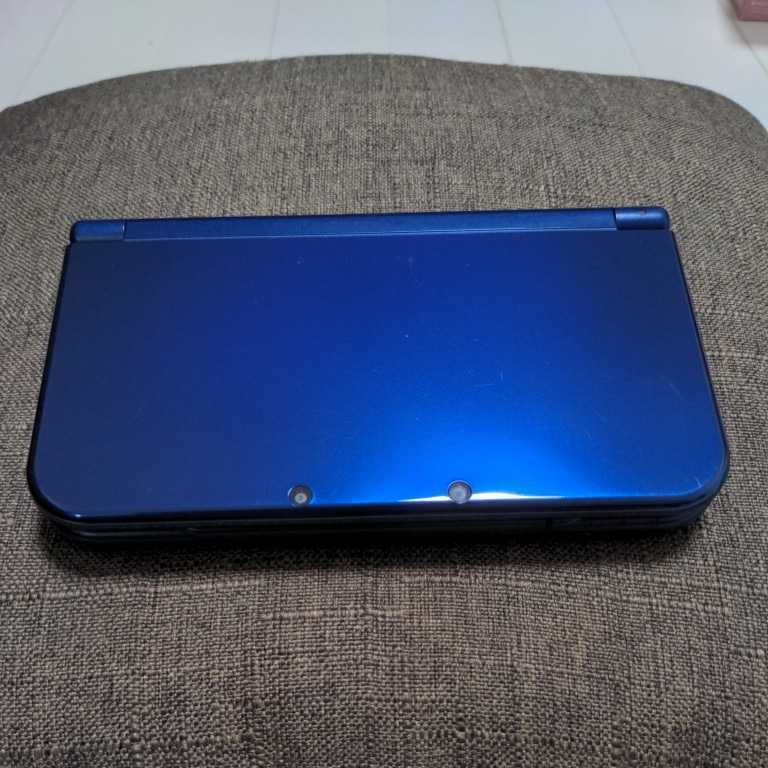 【美品】Newニンテンドー3DS LL メタリックブルー ACアダプタセット