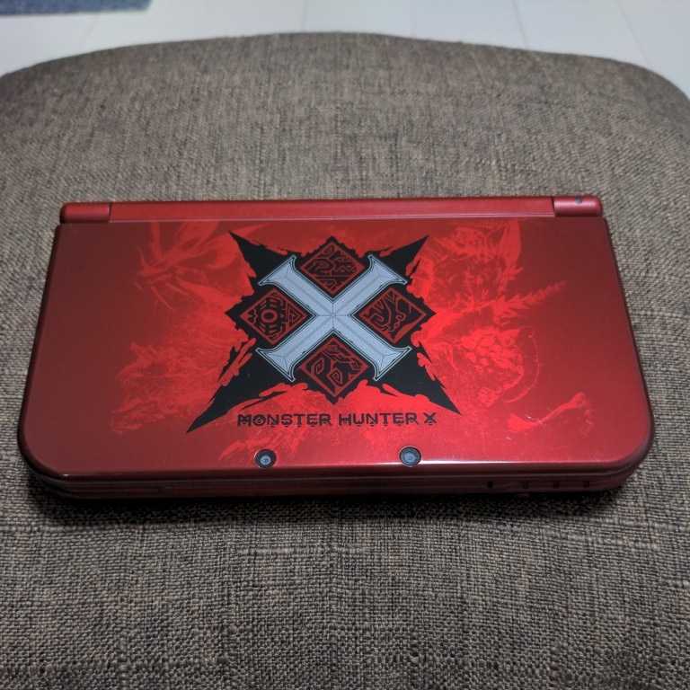 【美品】Newニンテンドー3DS LL モンスターハンタークロス スペシャルパック ACアダプタセット