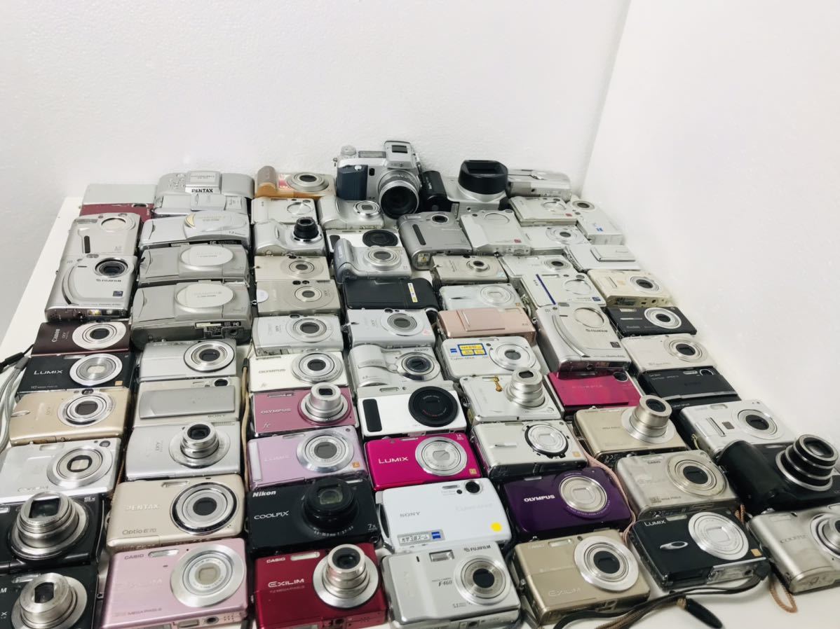 コンパクトデジタルカメラ デジカメ 73台 まとめて 大量 Canon CASIO