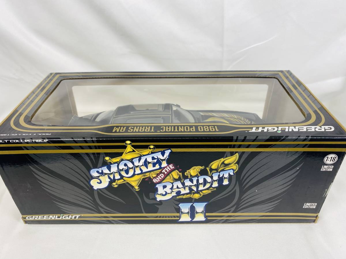 1980　PONTIAC TRANSAM トランザム　SMOKEY BANDIT 1/18 未開封品★_画像4