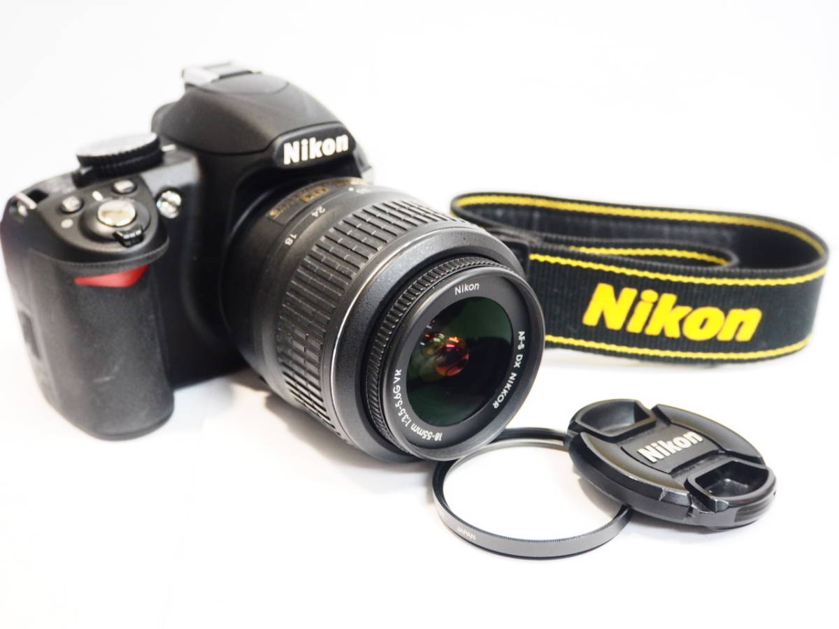 ◇ニコン/Nikon デジタル一眼レフカメラ ボディ：D3100+レンズ：AF-S 