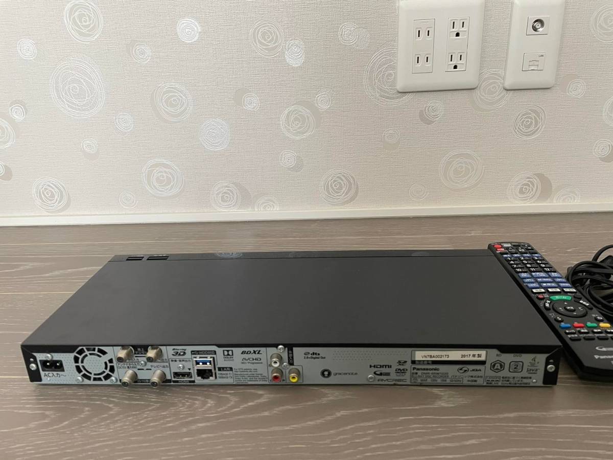 PANASONIC パナソニック ブルーレイディスク レコーダー DMR-BRW1020