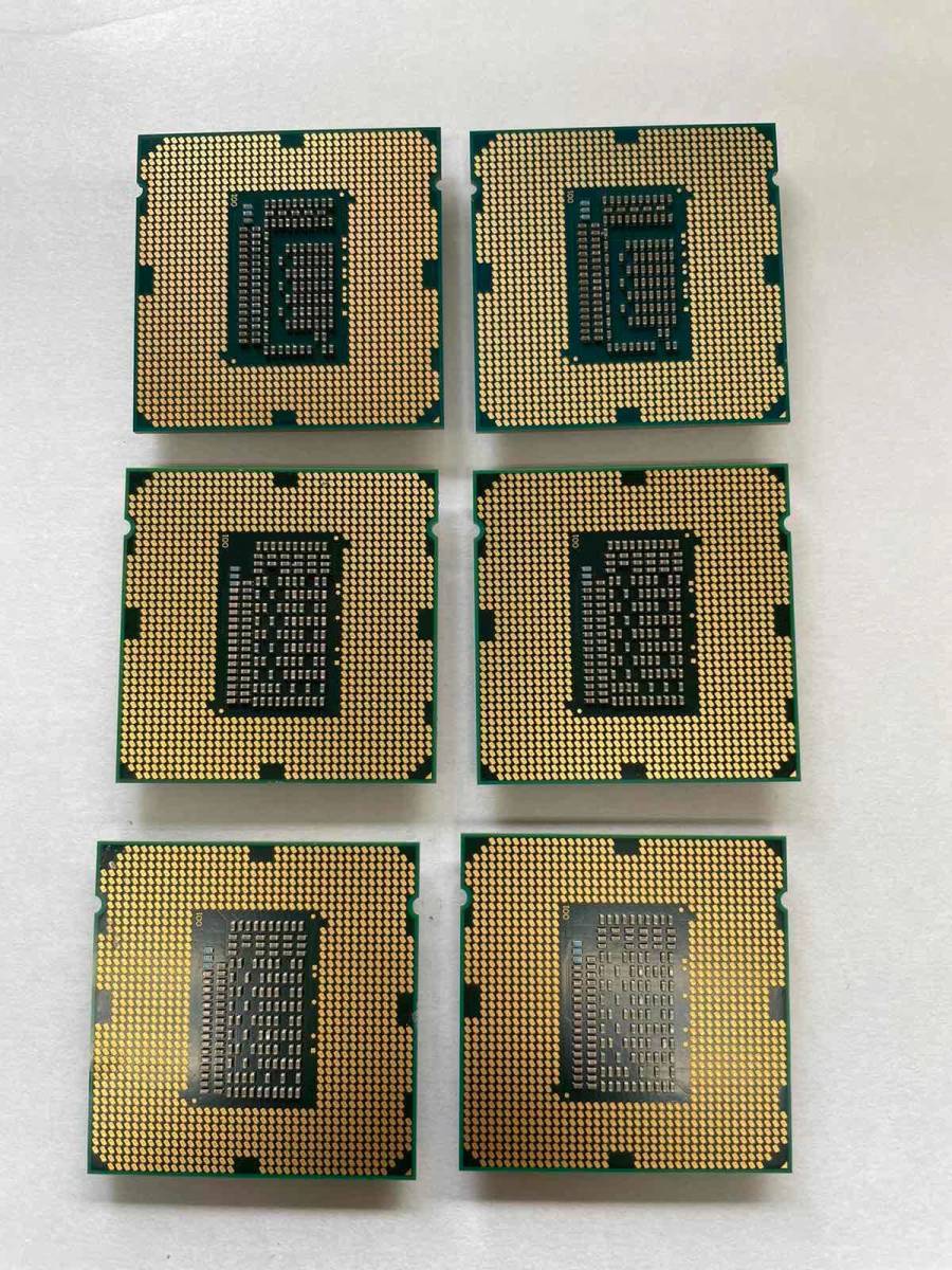 Intel Core-i7 2600/ 3.40GHz SR00B (4個)と Core-i7 3770/ 3.40GHz
