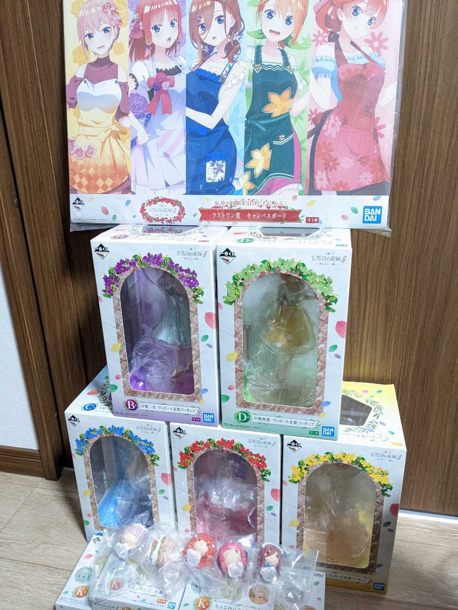 五等分の花嫁∬ 一番くじ ~あなたと一緒に。~ フィギュア ちょこのっ