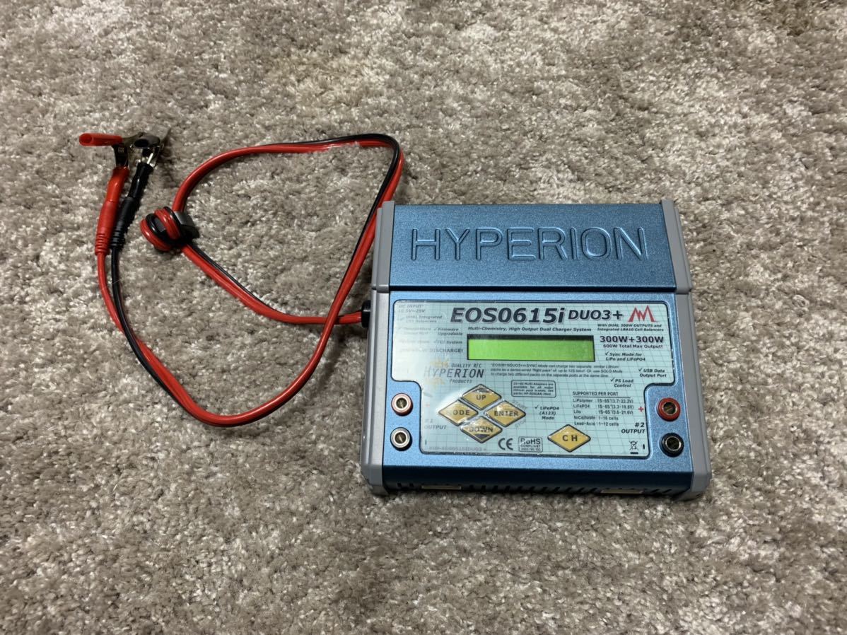 充電器 Hyperion EOS 0720i SUPER DUO3 7S で迅速にお届け おもちゃ