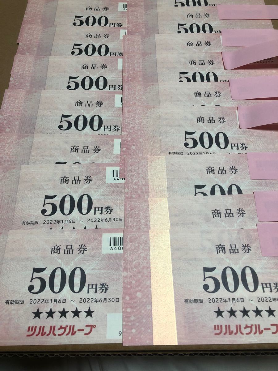 気質アップ ツルハお買い物券 1万円分 (500円券 20枚) - チケット ...
