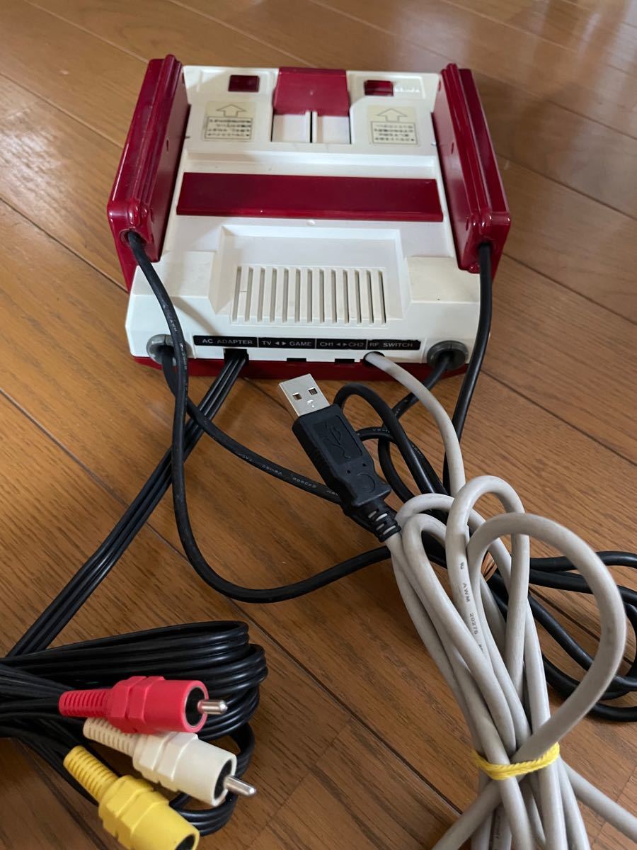 任天堂 AV仕様ファミコンUSB電源供給　動作品