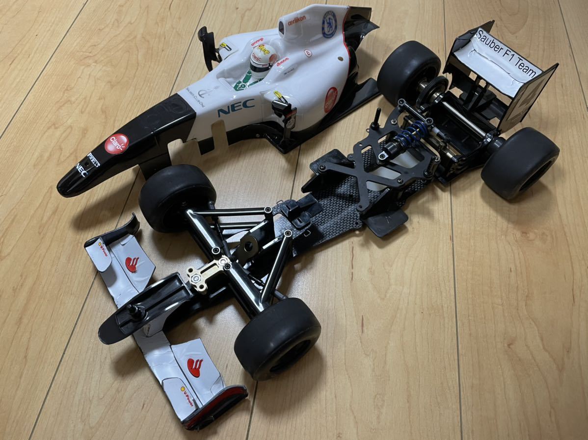 タミヤ F104 X1 カーボンロワデッキ仕様 ザウバー 小林可夢偉 風
