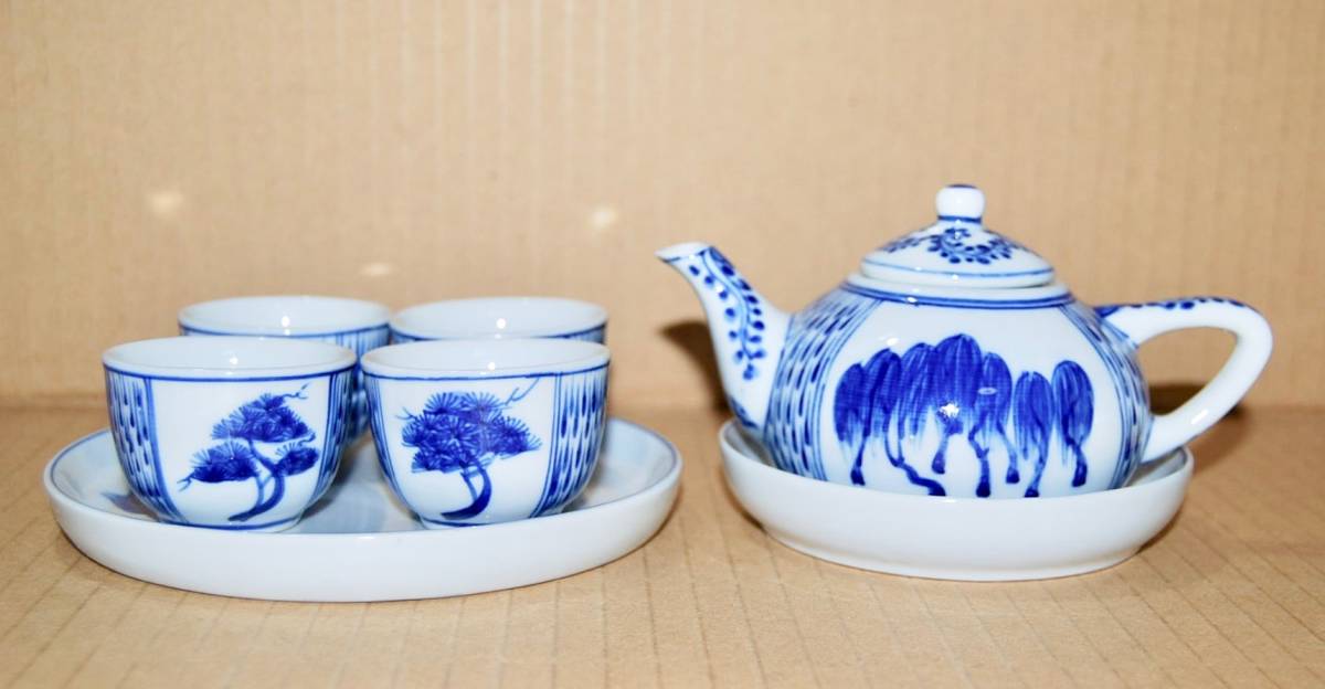 Yahoo!オークション - ○ベトナム製 中国茶器セット 未使用?保管品 HAI