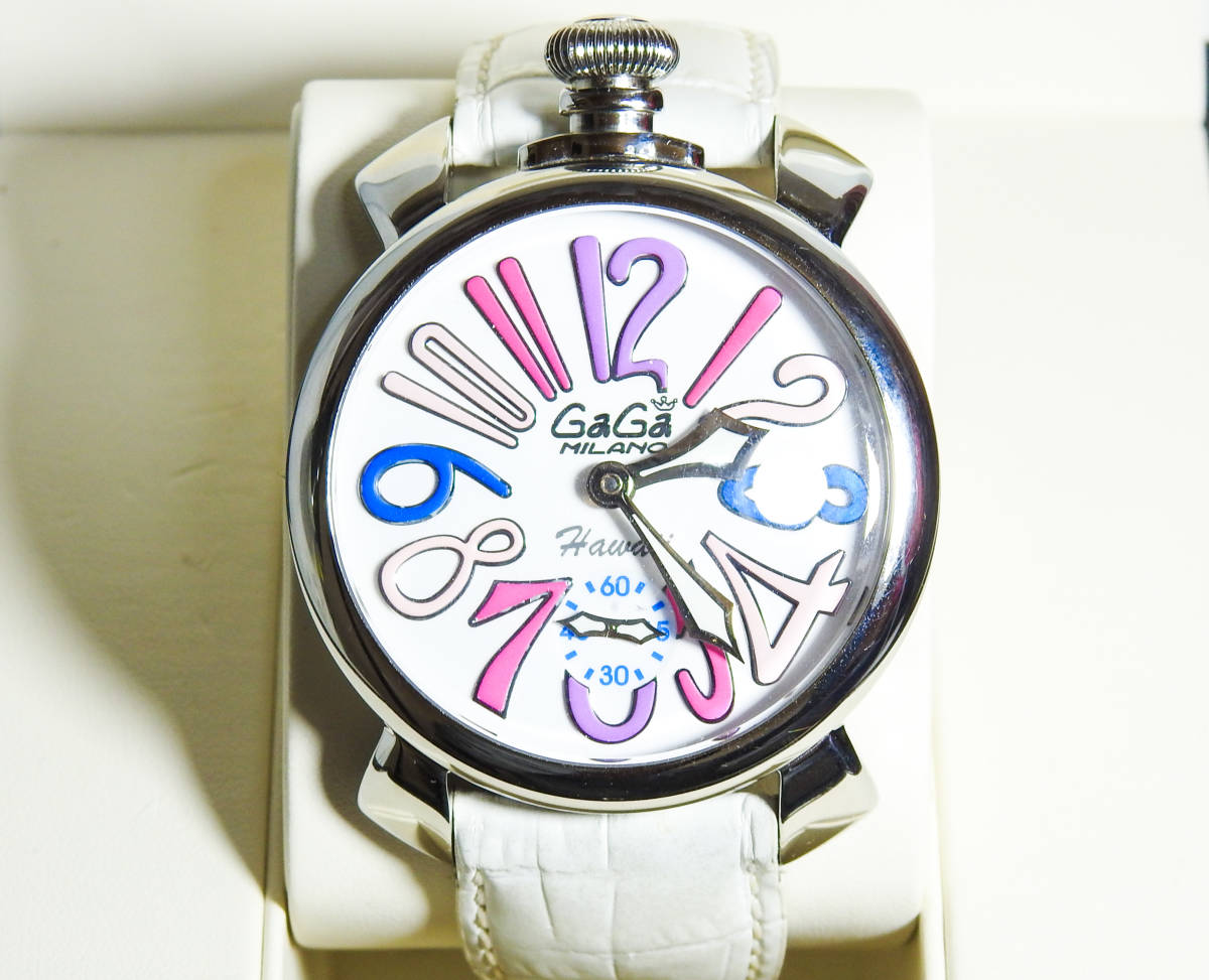 【超ポイント祭?期間限定】 ガガミラノ　腕時計レディース 腕時計(アナログ)