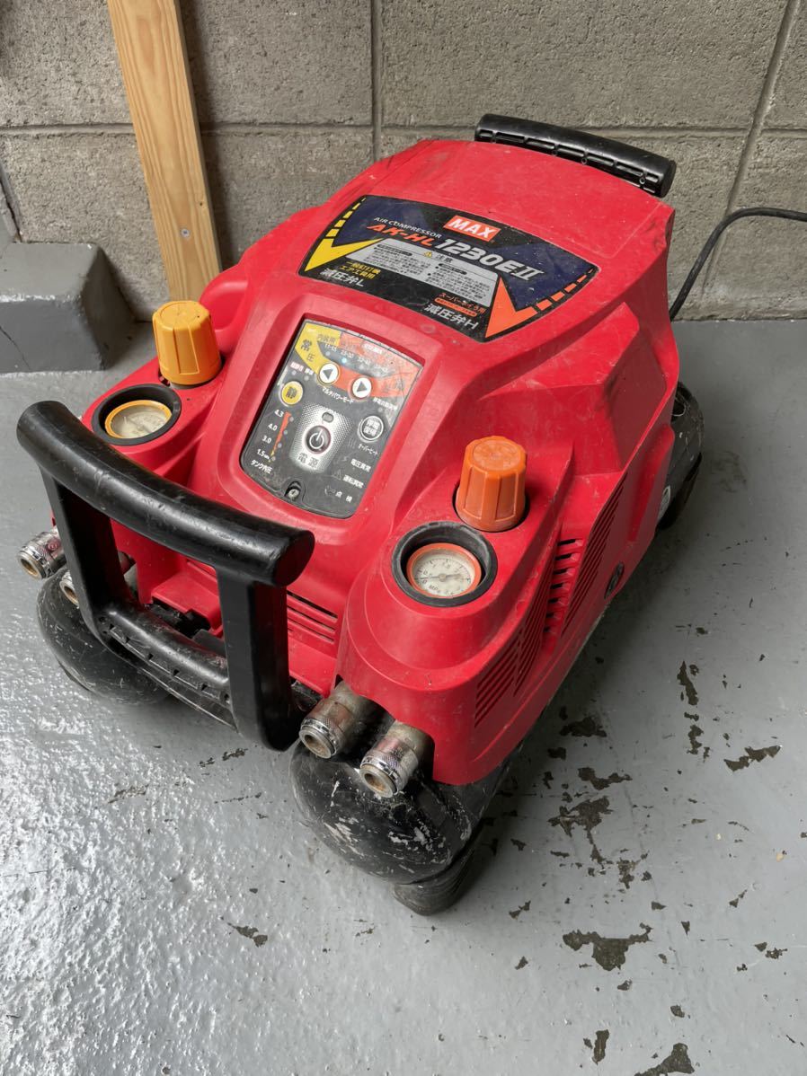 MAX マックス AK-HL1230E Ⅱ エアーコンプレッサー 高圧/常圧 高圧