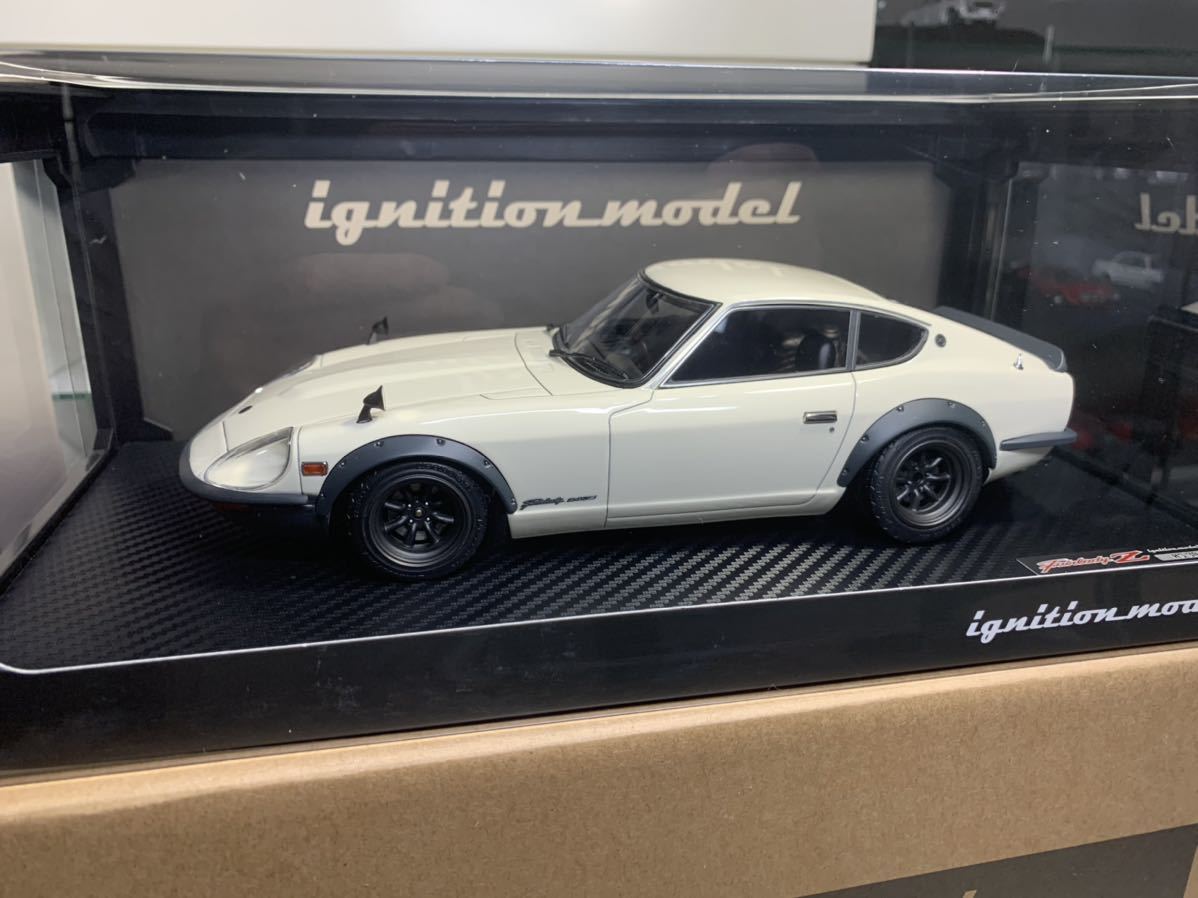 イグニッションモデル 1/18 日産フェアレディ240ZG(ホワイト) aca-is.com