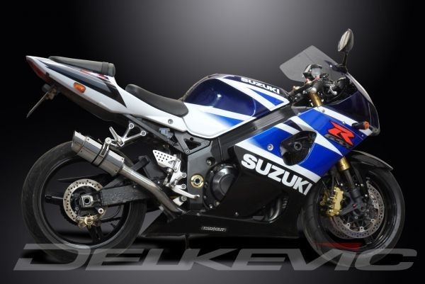 DELKEVIC スリップオンステンレスマフラー★SUZUKI GSXR1000 K3-K4 2003-2004 200mm KIT02C2_画像3