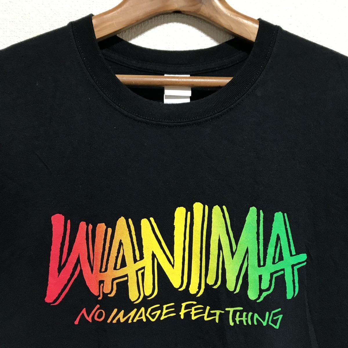 [即決古着]WANIMA/ワニマ/Everybody!! TOUR 2018/エビバデツアーTシャツ/バンドT/ブラック/GILDAN(ギルダン)製/Lサイズ_画像3