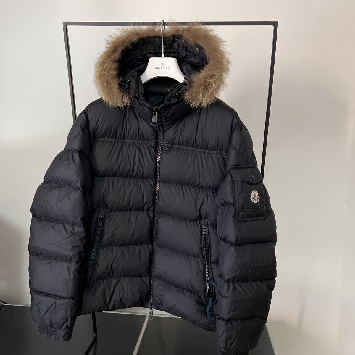 輝く高品質な モンクレール☆MONCLER☆MARQUE☆マルク☆ブラック