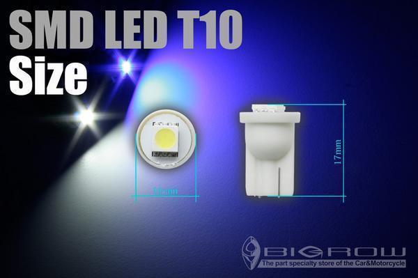 LED T10 青 アテンザ GC・GY系 GH系 ナンバー灯 2球set LEDバルブ（送料無料）_画像3