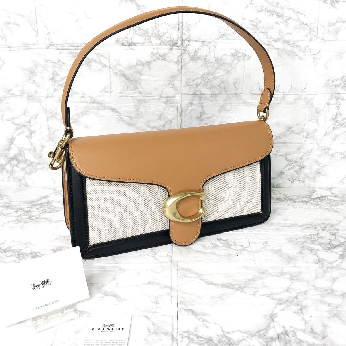 新品】COACH タビーショルダーバッグ ハンドバッグ シグネチャー