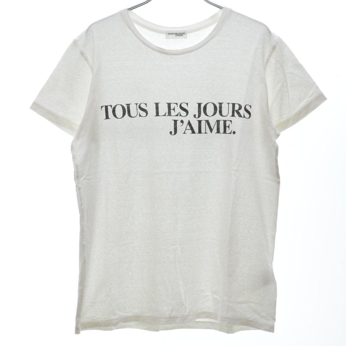 DEUXIEME CLASSE / ドゥーズィエムクラス 21SS 21070500817010 J’AIME 半袖 Tシャツ