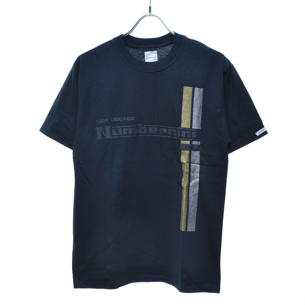 【3】NUMBERNINE / ナンバーナイン 2000 ミレニアム ロゴプリント半袖Tシャツ_画像1