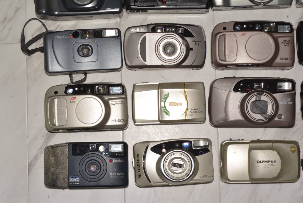 ジャンクまとめ カメラ レンズ 色々 おまとめ 大量 フィルムカメラ コンパクトカメラ #h3832_画像2