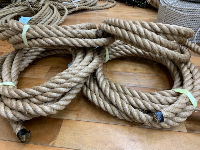  super-discount * new goods * domestic production *4 volume set // flax * three strike . rope ^22mm 6.7Kg