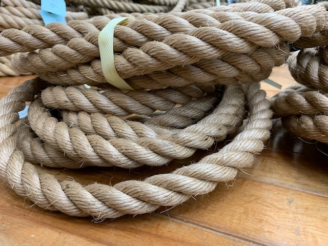  super-discount * new goods * domestic production *4 volume set // flax * three strike . rope ^22mm 6.7Kg