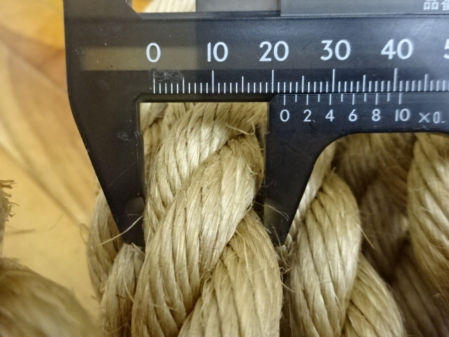  super-discount * new goods * domestic production *4 volume set // flax * three strike . rope ^22mm 6.7Kg