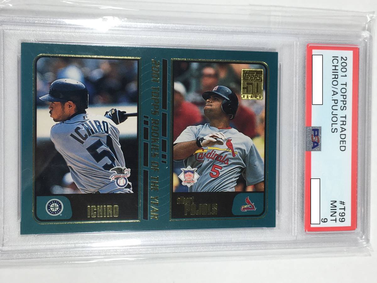 最大52%オフ! イチロー ルーキー カード2001 Topps Chrome Traded