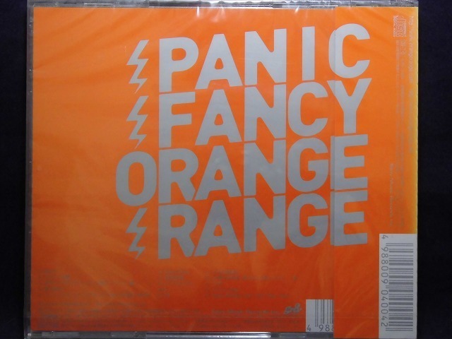 33_00598 PANIC FANCY / ORANGE RANGE( orange * плита ) * новый товар нераспечатанный * * записано в Японии 