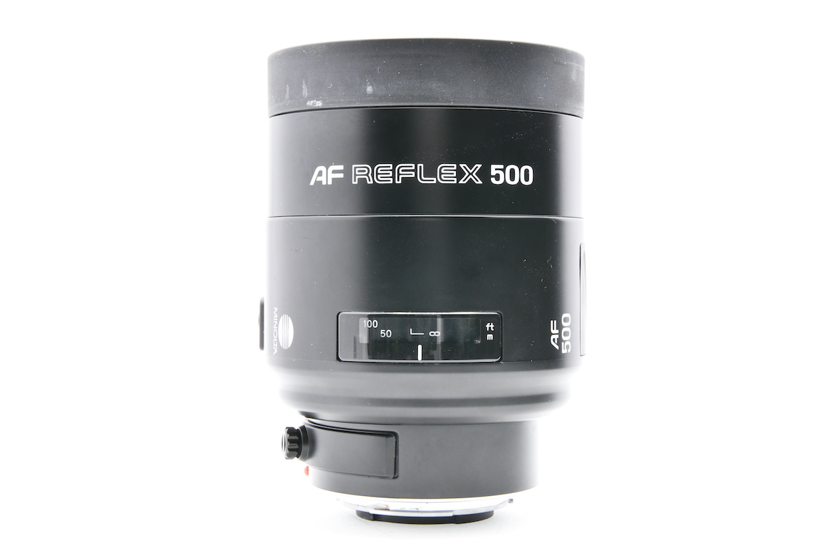 MINOLTA AF REFLEX 500mm F8 Aマウント 超望遠単焦点レンズ ミラー