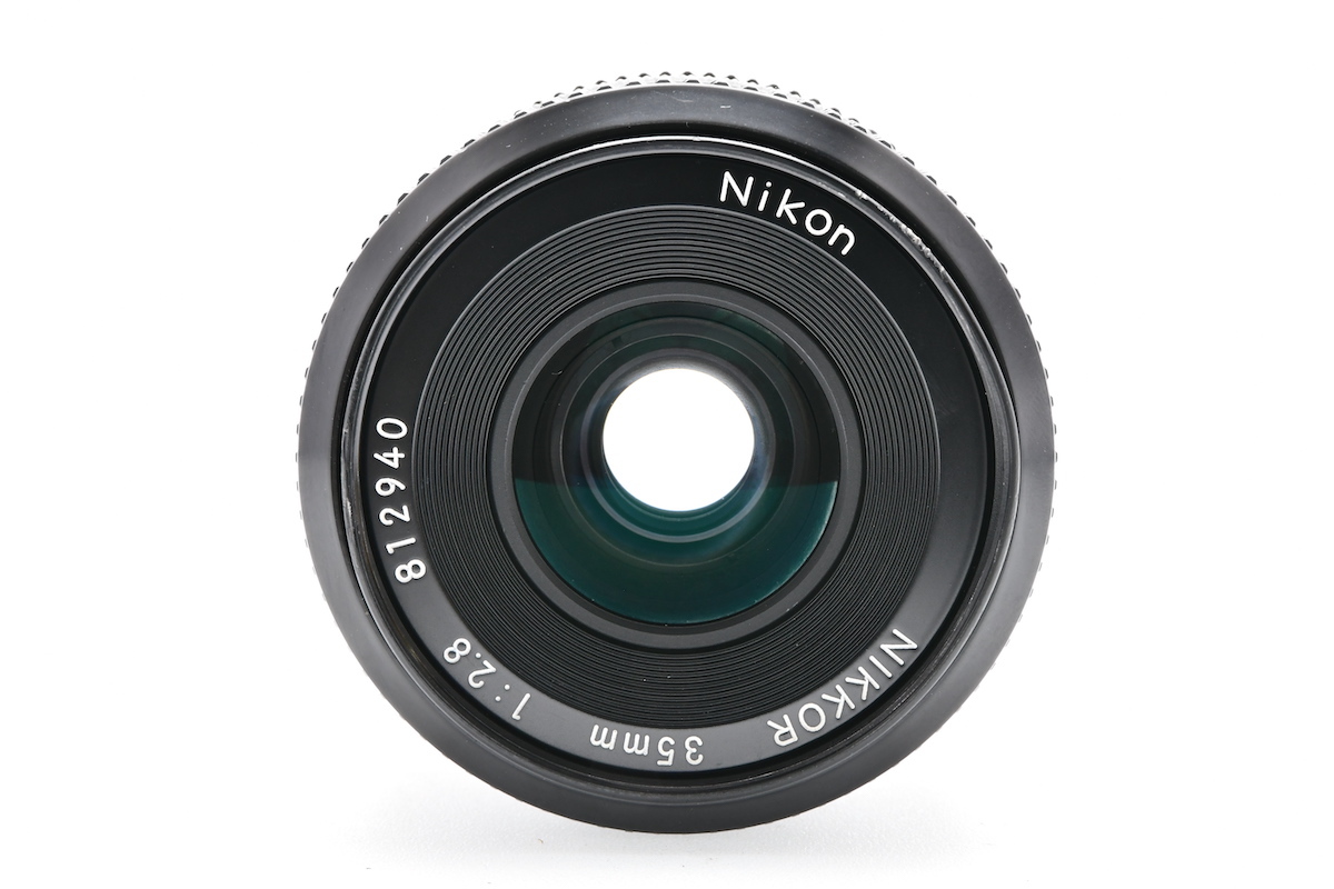 Nikon 非AI NEW NIKKOR 35mm F2.8 Fマウント ニコン 広角単焦点レンズ MF一眼レフ用 交換レンズ ■00668_画像2