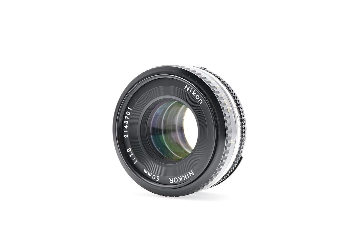 Nikon ニコン EM + AI-S NIKKOR 50mm F1.8 MF一眼レフ フィルムカメラ パンケーキレンズ 標準単焦点レンズ ■00800_画像8