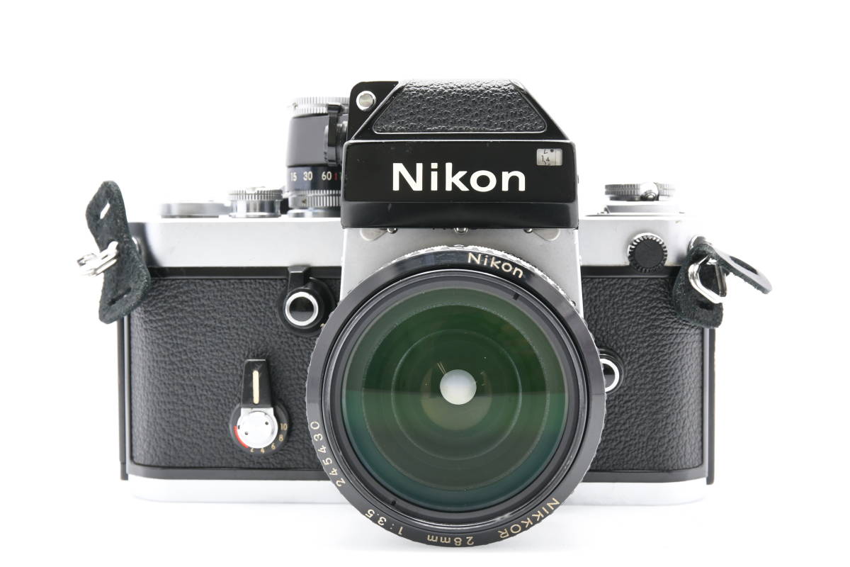 Nikon F2 フォトミック ブラック + AI改 NIKKOR 28mm F3.5 ニコン MF