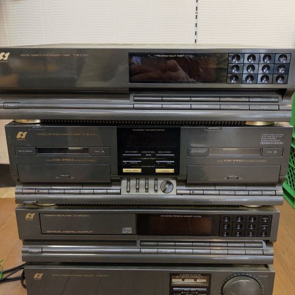 SANSUI デッキ まとめ ステレオチューナー T-900XV カセットデッキ D