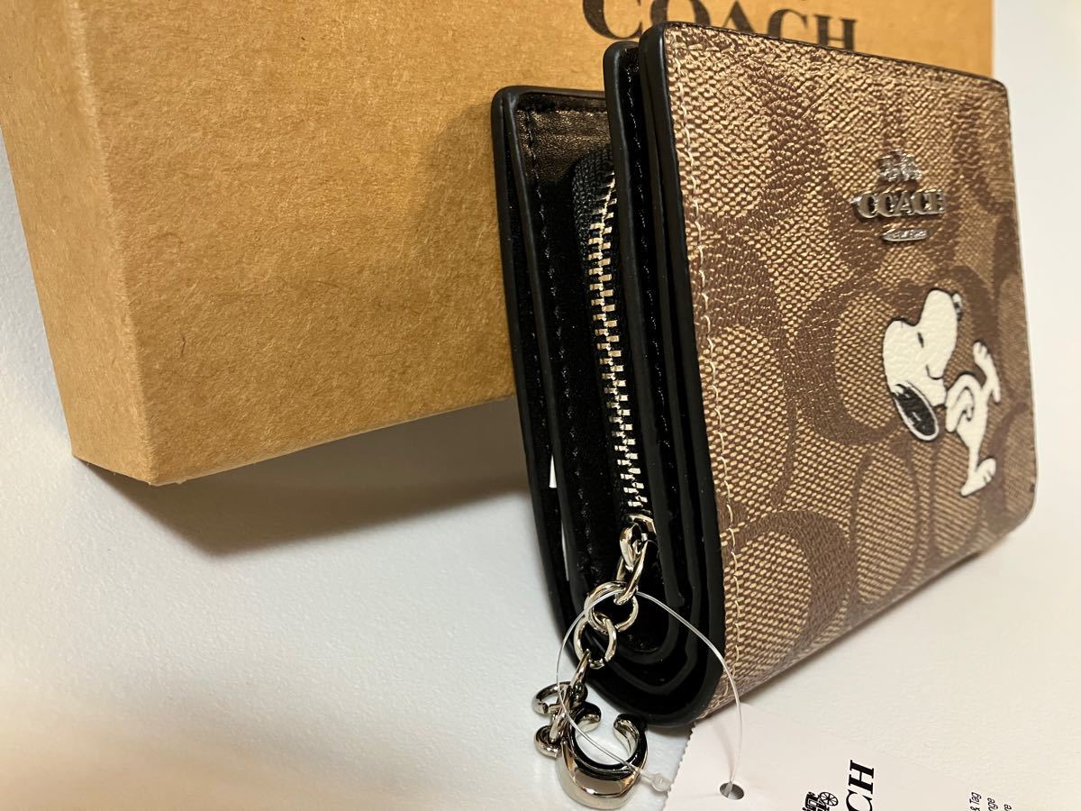 てなグッズや リピート割 本体のみ 二つ折り財布 ブラウンシグネチャー