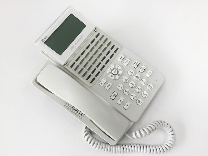 NTT αA1 18ボタンスター標準電話機(白) A1-(18)STEL-(1)(W) リユース中古ビジネスフォン(B03095)★保証付き・本州送料無料★_画像2
