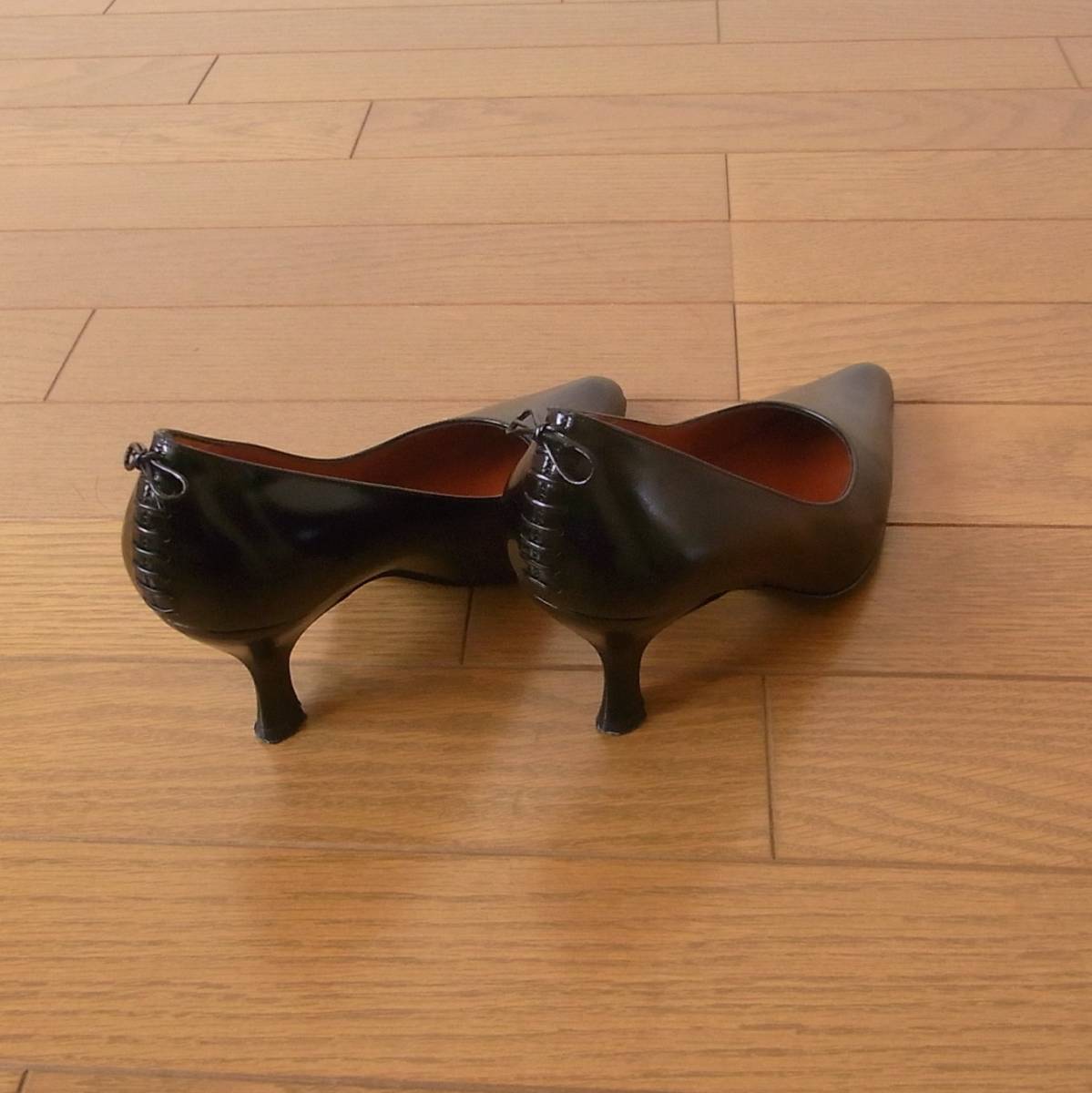 美品 SALVATORE FERRAGAMO サルヴァトーレ フェラガモ パンプス 5 22cm