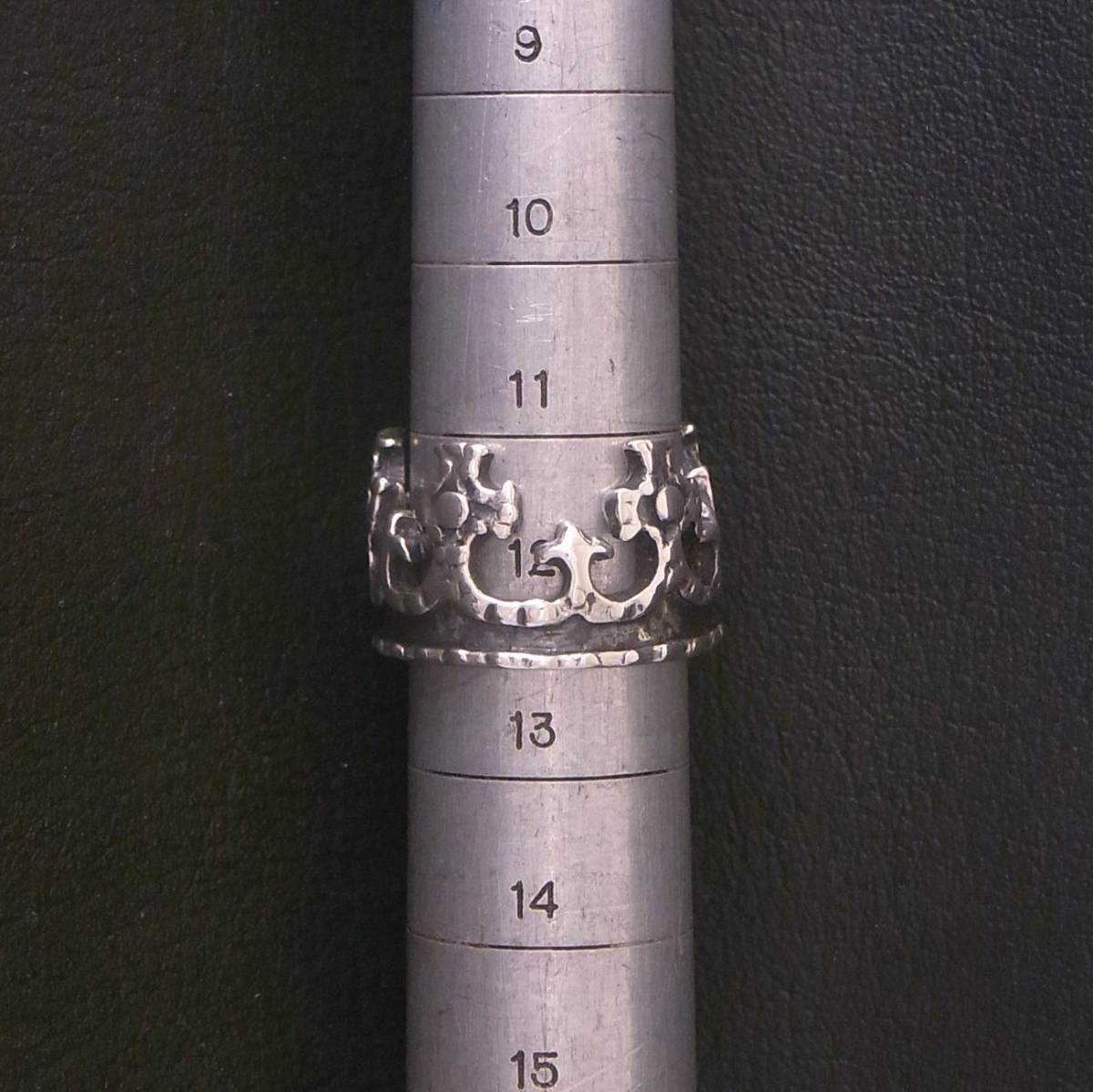 新品同様 美品 ROYAL ORDER ROYAL CROWN RING ロイヤルオーダー ロイヤルクラウンリング シルバー925 12号 SR10