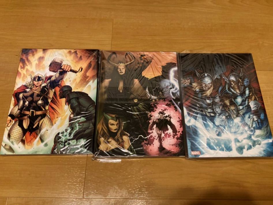 MARVEL THOR ソー 1 2 3 帰還 邂逅 別離 3点セット 解説書付き
