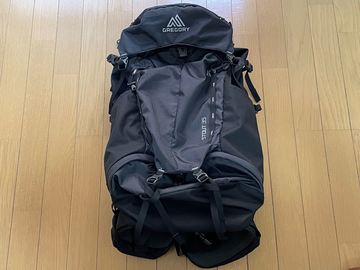 グレゴリー スタウト35L ブラック メンズMサイズ USED バックパック ザック リュック GREGORY STOUT35