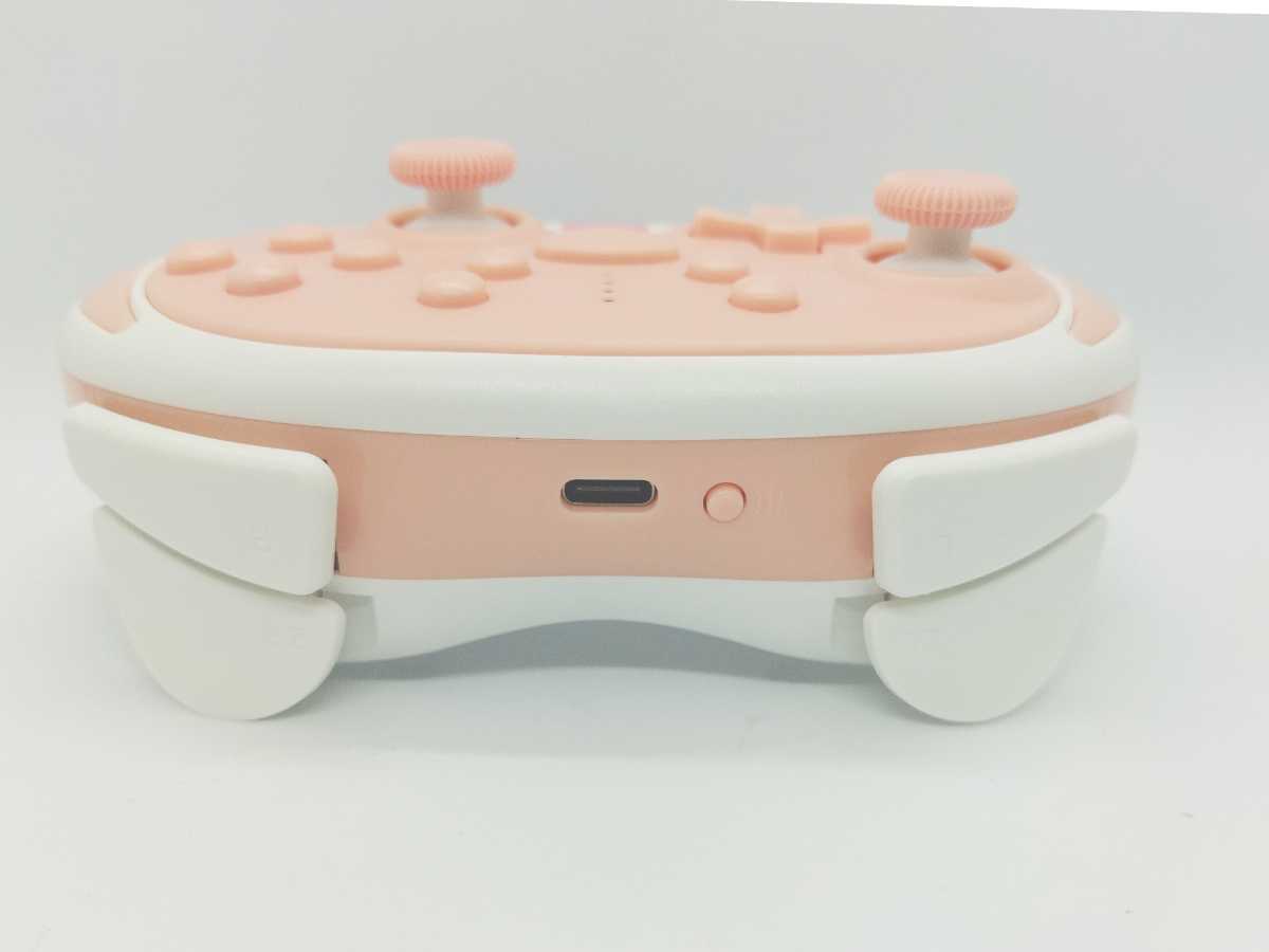 Nintendo Proコントローラー 任天堂スイッチ　かわいいプロコンわんちゃんシリーズ　ピンク系