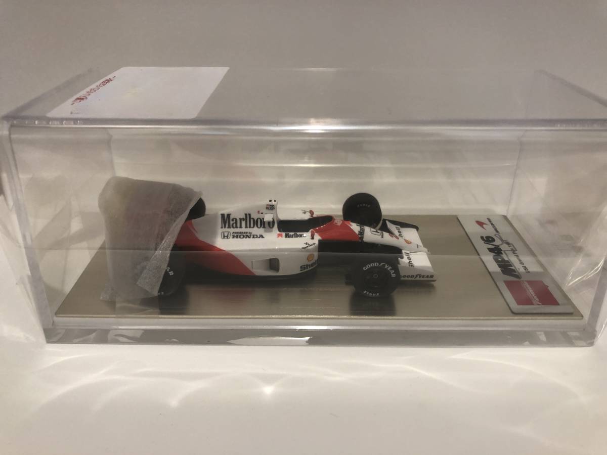 直販 1/43 アイドロン マクラーレン ホンダ MP4/6 USAGP 1991 G ベルガー No.2 /F1 make up EIDOLON Honda Marlboro McLaren