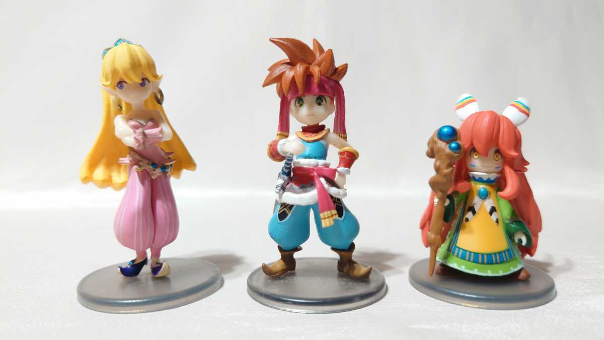 聖剣伝説2 コレクターズ フィギュア ランディ プリム ポポイ 希少!聖剣伝説2☆ミニフィギュア【ランディ&プリム&ポポイ