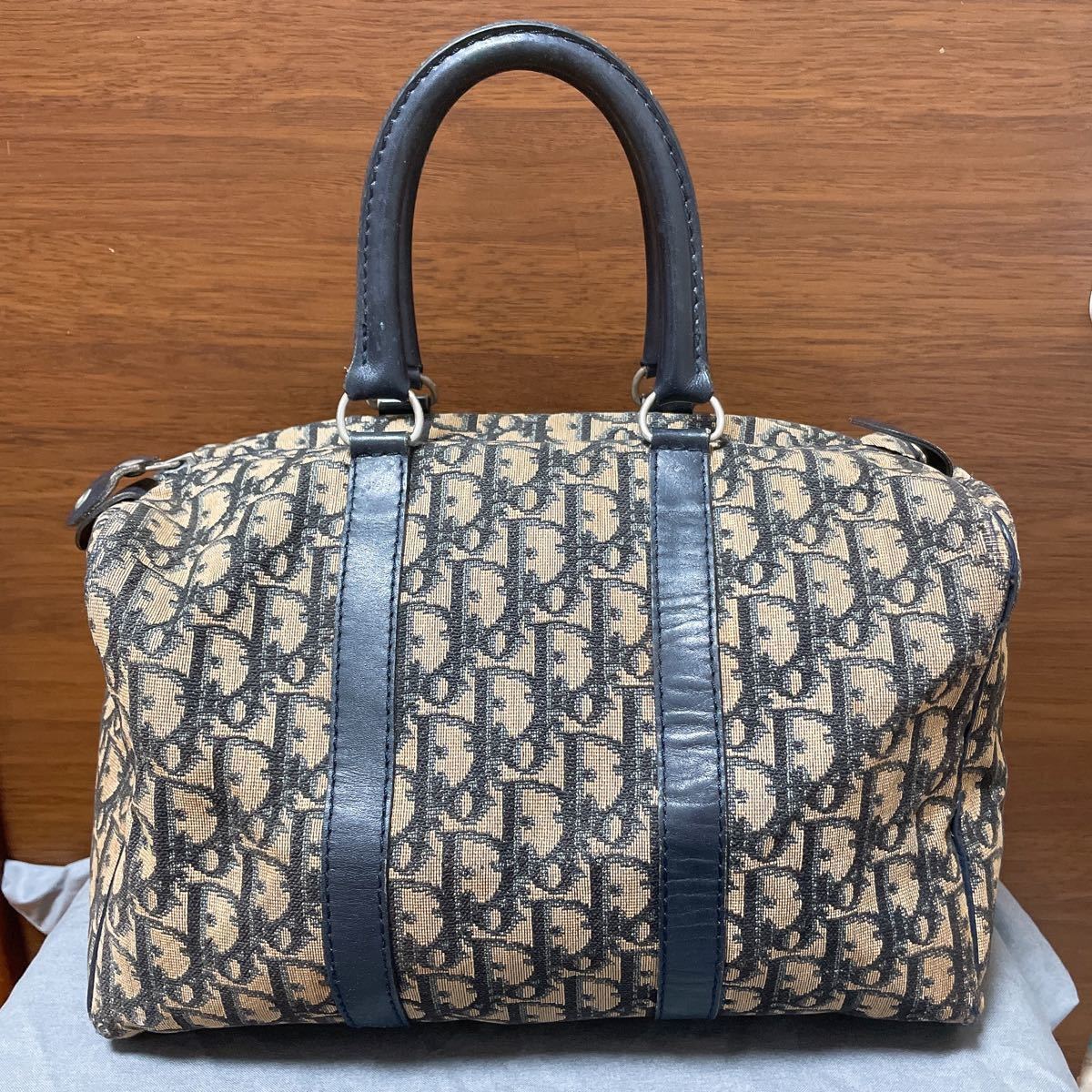 希少】ディオール Dior トロッター ミニボストンバッグ ヴィンテージ