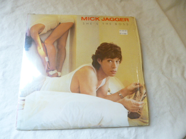 Mick Jagger / She's The Boss シュリンク付 ライナー付属 名盤 LP Lonely At The Top / Just Another Night 収録　試聴_画像1