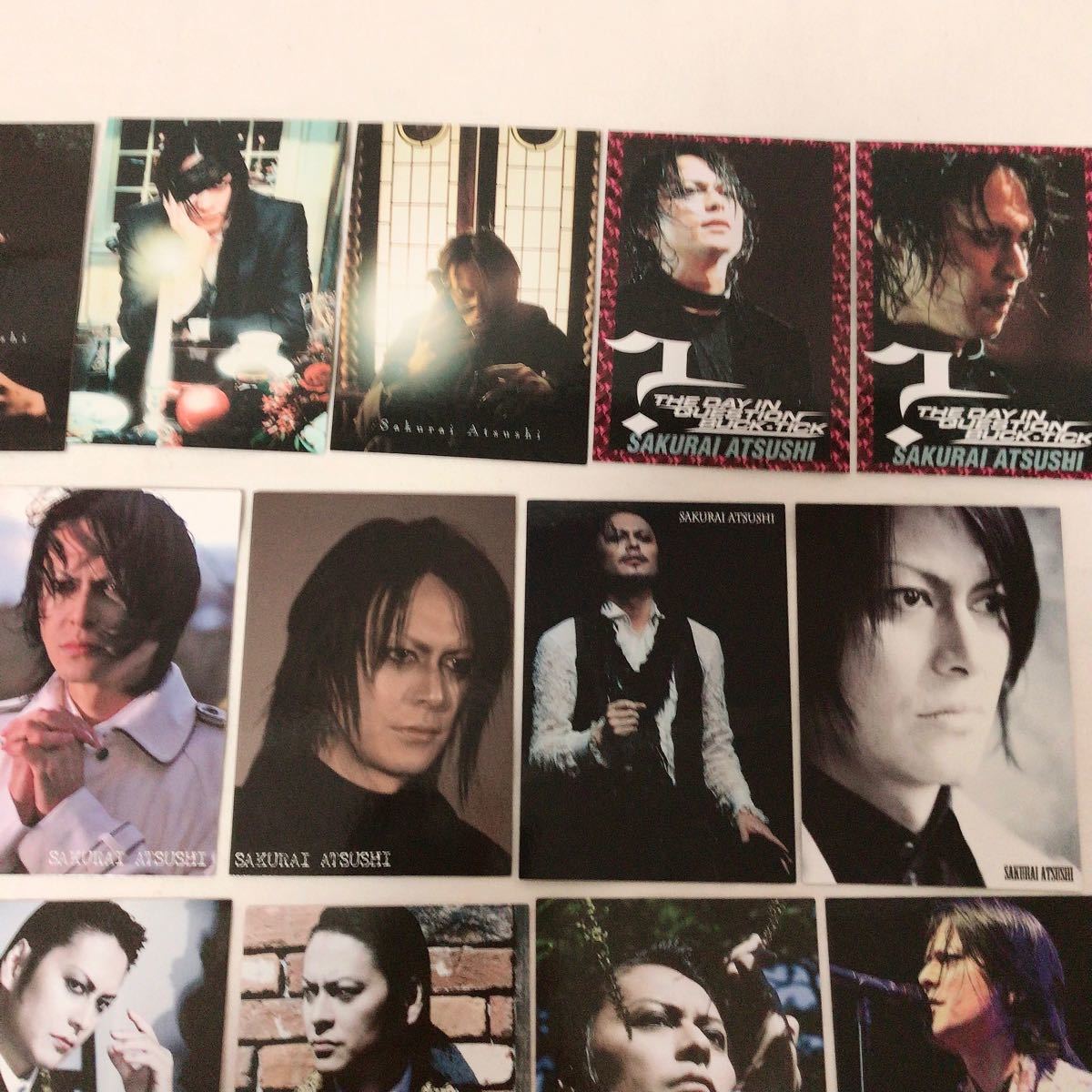 BUCK-TICK トレカ 櫻井敦司 38枚セット 2003くらい〜2017くらい BUCK-TICK トレカ 櫻井敦司 38枚セット 2003くらい〜2017くらい